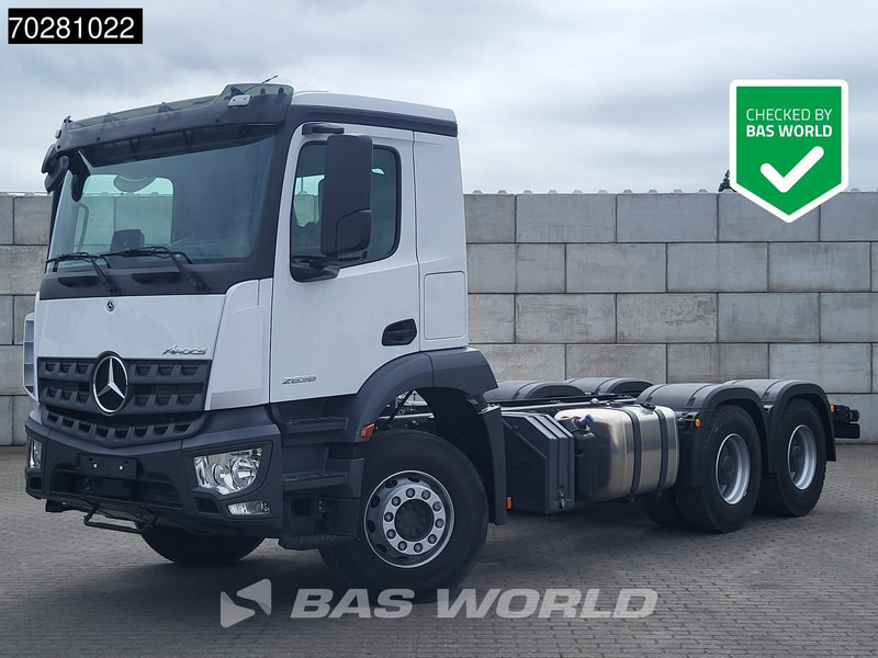 Mercedes-Benz Arocs 2636 6X4 NEW chassis Flywheel PTO Big-Axle Automatic Steelsuspension Euro 6 - Truk sasis: gambar 1 Mercedes-Benz Arocs 2636 6X4 NEW chassis Flywheel PTO Big-Axle Automatic Steelsuspension Euro 6 - Truk sasis: gambar 1