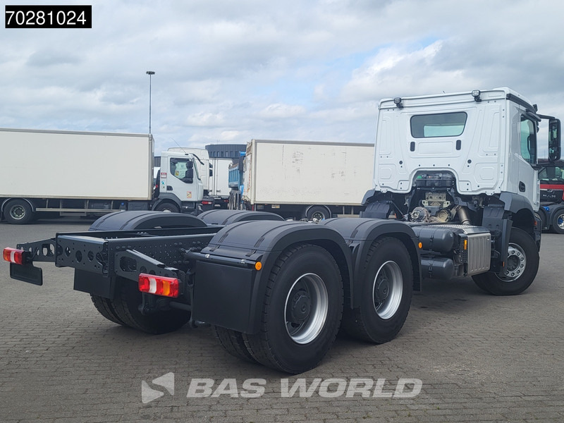 Mercedes-Benz Arocs 2636 6X4 NEW chassis Flywheel PTO Big-Axle Automatic Steelsuspension Euro 6 - Truk sasis: gambar 5 Mercedes-Benz Arocs 2636 6X4 NEW chassis Flywheel PTO Big-Axle Automatic Steelsuspension Euro 6 - Truk sasis: gambar 5
