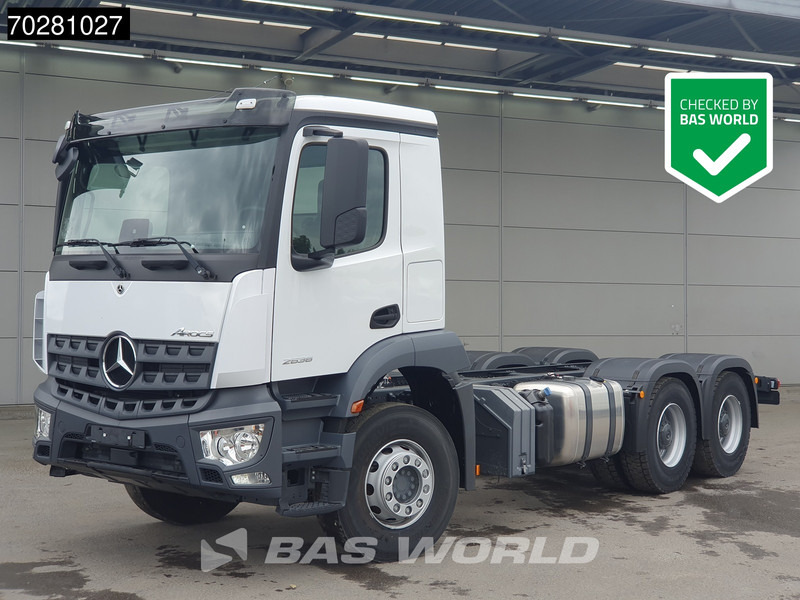 Mercedes-Benz Arocs 2636 6X4 NEW chassis Flywheel PTO Big-Axle Automatic Steelsuspension Euro 6 - Truk sasis: gambar 1 Mercedes-Benz Arocs 2636 6X4 NEW chassis Flywheel PTO Big-Axle Automatic Steelsuspension Euro 6 - Truk sasis: gambar 1