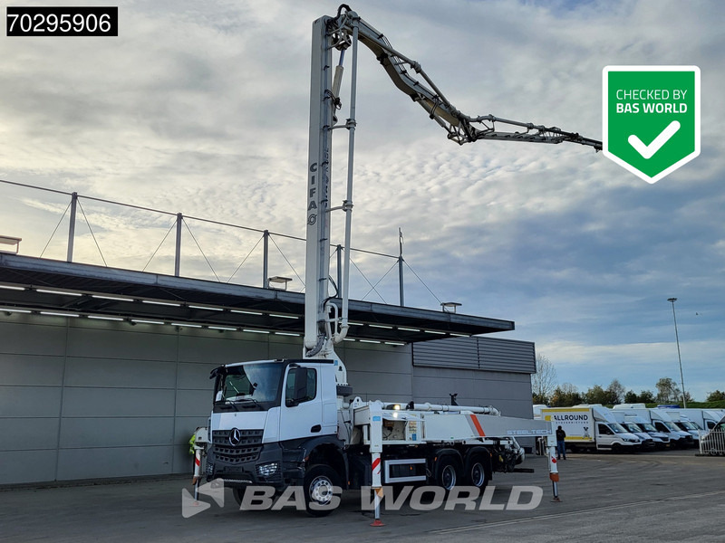 Mercedes-Benz Arocs 2640 6X4 36mtr CIFA K36L-HP168EC 4 arm Automatic Big-Axle Steelsuspension Euro 6 - Truk pompa beton: gambar 1 Mercedes-Benz Arocs 2640 6X4 36mtr CIFA K36L-HP168EC 4 arm Automatic Big-Axle Steelsuspension Euro 6 - Truk pompa beton: gambar 1