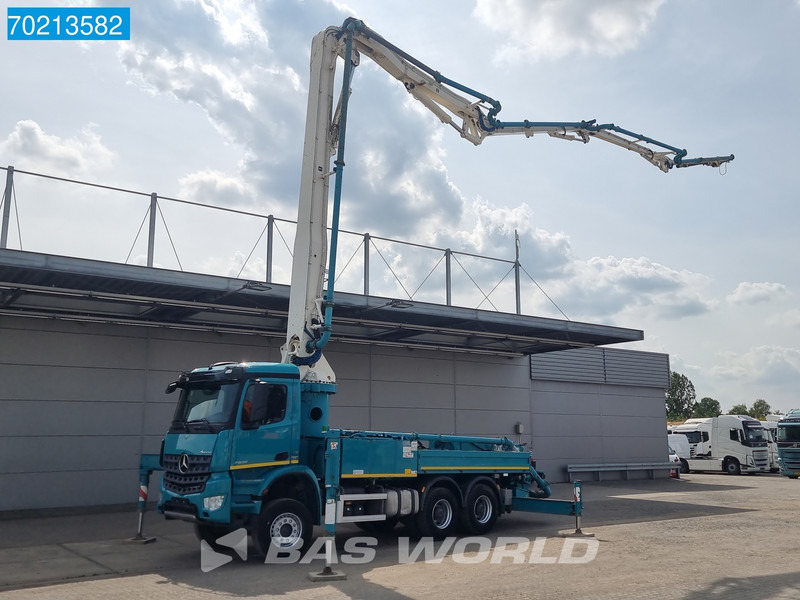 Mercedes-Benz Arocs 2836 6X4 Manual 33mtr Pump Sermac 5Z33 SC150 Euro 6 - Truk pompa beton: gambar 1 Mercedes-Benz Arocs 2836 6X4 Manual 33mtr Pump Sermac 5Z33 SC150 Euro 6 - Truk pompa beton: gambar 1