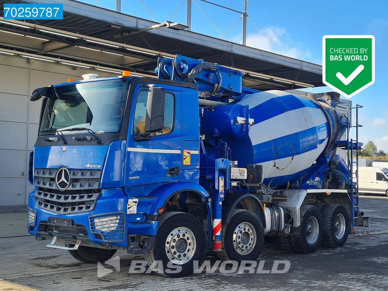 Mercedes-Benz Arocs 3251 8X4 PUMI Putzmeister TMM 24 + Liebherr 7m3 Mixer Retarder Euro 6 - Truk pompa beton: gambar 1 Mercedes-Benz Arocs 3251 8X4 PUMI Putzmeister TMM 24 + Liebherr 7m3 Mixer Retarder Euro 6 - Truk pompa beton: gambar 1