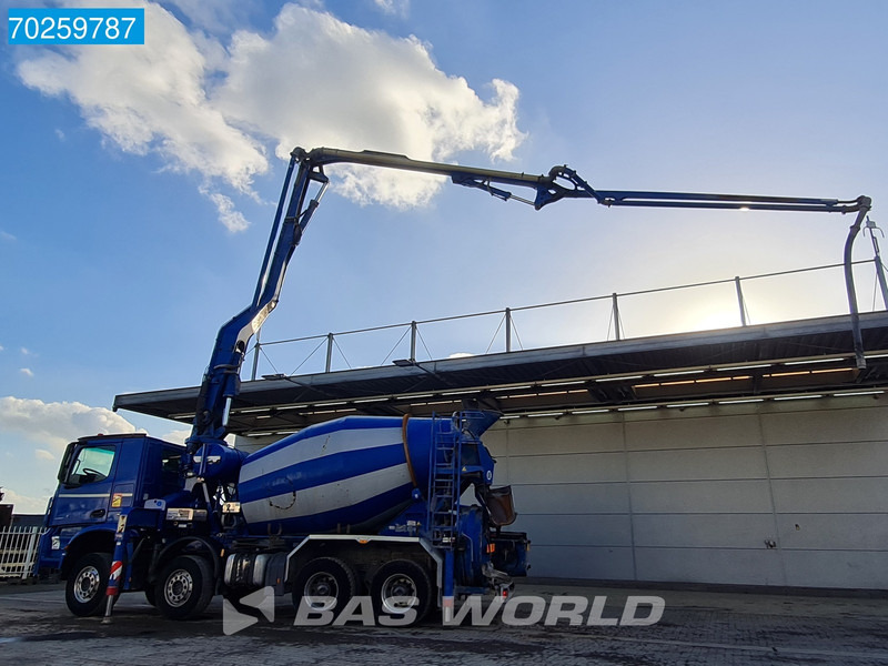Mercedes-Benz Arocs 3251 8X4 PUMI Putzmeister TMM 24 + Liebherr 7m3 Mixer Retarder Euro 6 - Truk pompa beton: gambar 3 Mercedes-Benz Arocs 3251 8X4 PUMI Putzmeister TMM 24 + Liebherr 7m3 Mixer Retarder Euro 6 - Truk pompa beton: gambar 3
