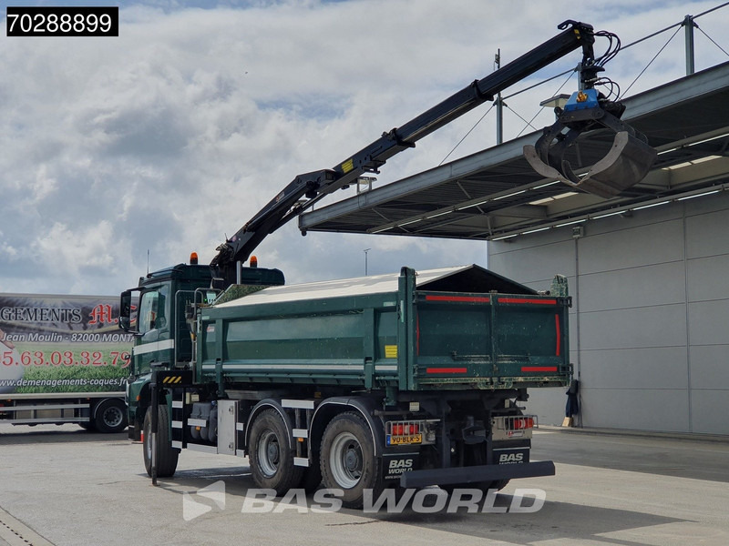 Mercedes-Benz Arocs 3342 Arocs 6X6 NL-Truck HMF 1643 Z-Crane Kran Steering Axle Big-Axle Euro 6 - Truk jungkit, Truk derek: gambar 2 Mercedes-Benz Arocs 3342 Arocs 6X6 NL-Truck HMF 1643 Z-Crane Kran Steering Axle Big-Axle Euro 6 - Truk jungkit, Truk derek: gambar 2