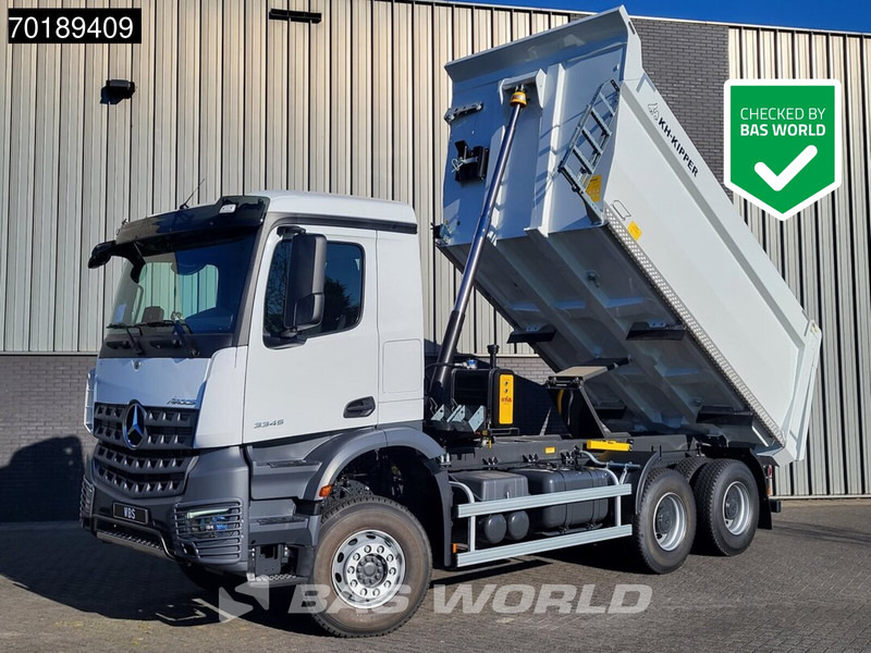 Mercedes-Benz Arocs 3345 6X4 18m3 KH-Tipper Automatic Big-Axle Euro 3 - Truk jungkit: gambar 1 Mercedes-Benz Arocs 3345 6X4 18m3 KH-Tipper Automatic Big-Axle Euro 3 - Truk jungkit: gambar 1