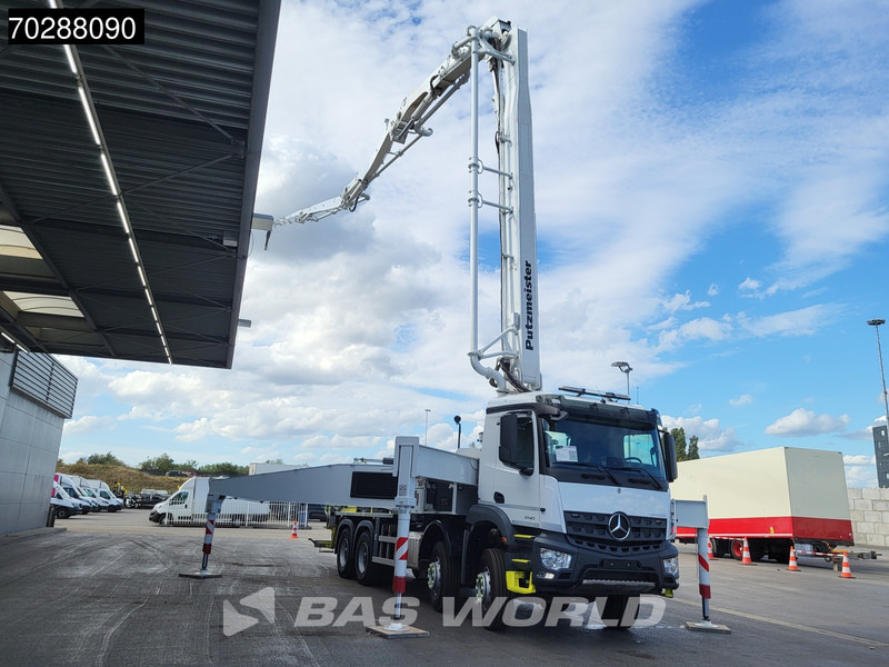 Mercedes-Benz Arocs 3740 8X4 Putzmeister M42-5 Betonpomp Big-Axle Steelsuspension Euro 6 - Truk pompa beton: gambar 5 Mercedes-Benz Arocs 3740 8X4 Putzmeister M42-5 Betonpomp Big-Axle Steelsuspension Euro 6 - Truk pompa beton: gambar 5