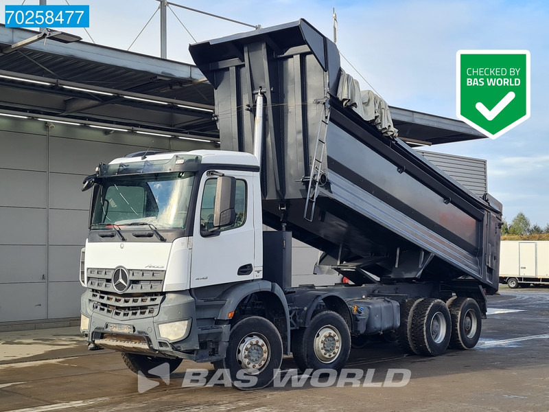 Mercedes-Benz Arocs 4142 8X4 24m3 Tipper Big-Axle Steelsuspension Euro 6 - Truk jungkit: gambar 1 Mercedes-Benz Arocs 4142 8X4 24m3 Tipper Big-Axle Steelsuspension Euro 6 - Truk jungkit: gambar 1