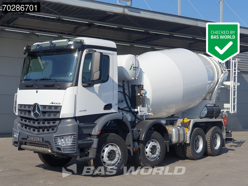 Mercedes-Benz Arocs 4142 8X4 NEW! 10m3 SchwingStetter Mixer Hydrauliek BigAxle Manual Euro 3 - Truk pengaduk beton: gambar 1 Mercedes-Benz Arocs 4142 8X4 NEW! 10m3 SchwingStetter Mixer Hydrauliek BigAxle Manual Euro 3 - Truk pengaduk beton: gambar 1