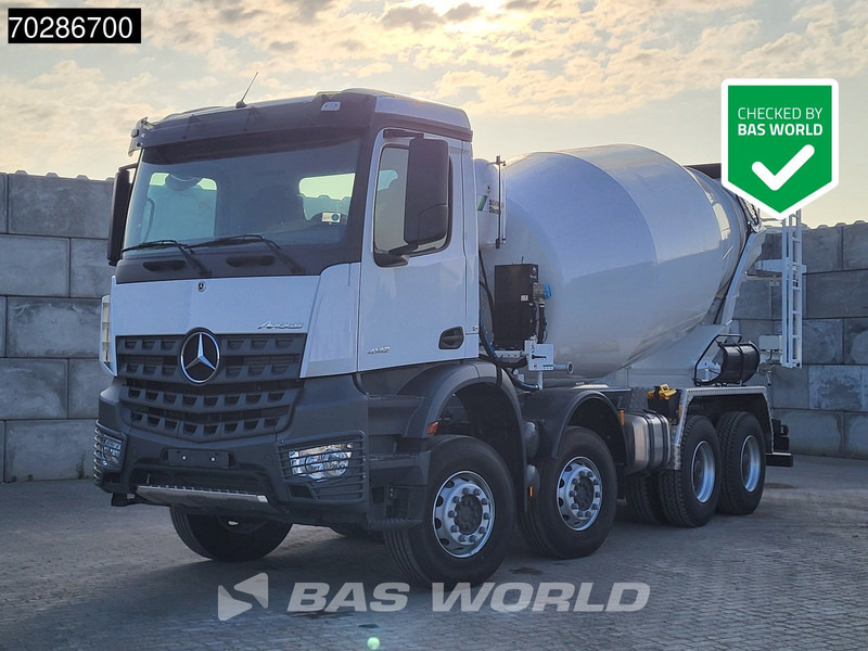 Mercedes-Benz Arocs 4142 8X4 NEW! 10m3 SchwingStetter Mixer Manual Steel suspension BigAxle Euro3 - Truk pengaduk beton: gambar 1 Mercedes-Benz Arocs 4142 8X4 NEW! 10m3 SchwingStetter Mixer Manual Steel suspension BigAxle Euro3 - Truk pengaduk beton: gambar 1