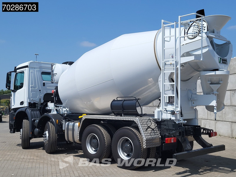 Mercedes-Benz Arocs 4145 8X4 NEW! 10m3 Schwing Stetter Mixer Big-Axle Manual Euro 3 - Truk pengaduk beton: gambar 2 Mercedes-Benz Arocs 4145 8X4 NEW! 10m3 Schwing Stetter Mixer Big-Axle Manual Euro 3 - Truk pengaduk beton: gambar 2