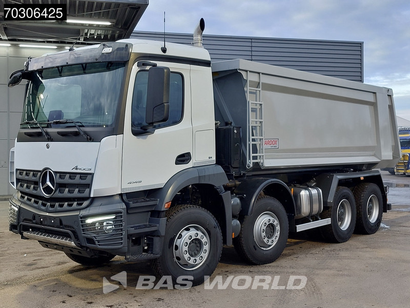 Mercedes-Benz Arocs 4145 8X4 NEW! 19m3 Remmel tipper Big-Axle Steelsuspension Automatic Euro 3 - Truk jungkit: gambar 3 Mercedes-Benz Arocs 4145 8X4 NEW! 19m3 Remmel tipper Big-Axle Steelsuspension Automatic Euro 3 - Truk jungkit: gambar 3