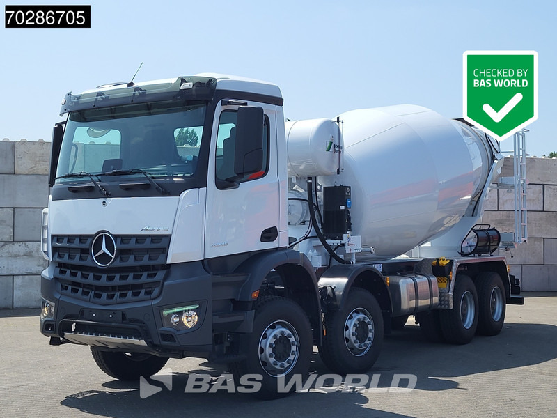 Mercedes-Benz Arocs 4245 8X4 NEW! 13m3 Schwing Stetter Mixer Big-Axle Manual Euro 3 - Truk pengaduk beton: gambar 1 Mercedes-Benz Arocs 4245 8X4 NEW! 13m3 Schwing Stetter Mixer Big-Axle Manual Euro 3 - Truk pengaduk beton: gambar 1