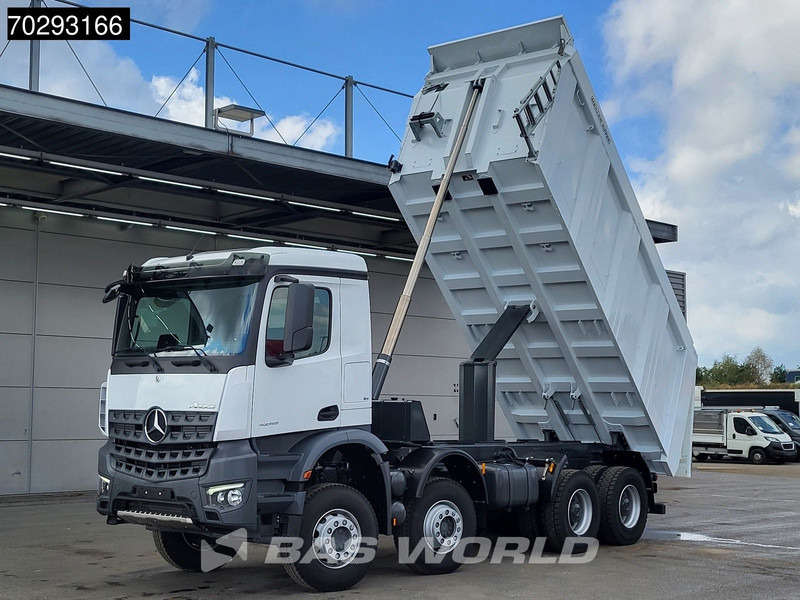 Mercedes-Benz Arocs 4245 8X4 New! 22m3 Meiller Kipper Big-Axle Steelsuspension Manual Euro 3 - Truk jungkit: gambar 2 Mercedes-Benz Arocs 4245 8X4 New! 22m3 Meiller Kipper Big-Axle Steelsuspension Manual Euro 3 - Truk jungkit: gambar 2