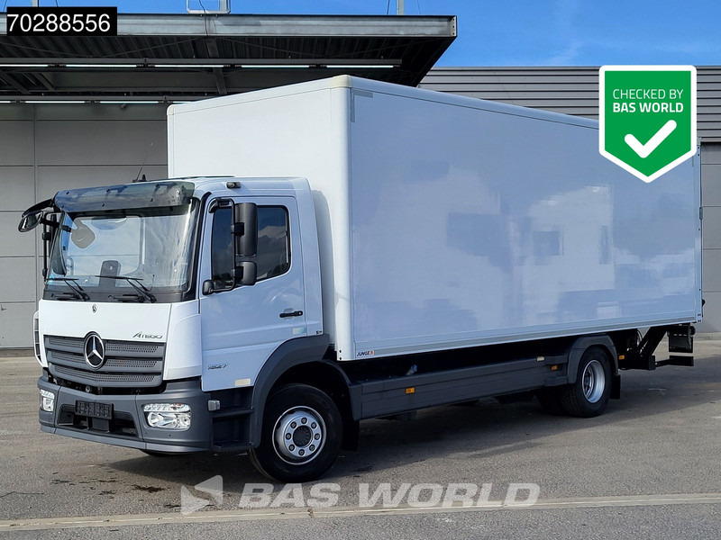 Mercedes-Benz Atego 1527 4X2 15tonner Automatic 1500kg Ladebordwand Euro 6 - Truk box: gambar 1 Mercedes-Benz Atego 1527 4X2 15tonner Automatic 1500kg Ladebordwand Euro 6 - Truk box: gambar 1
