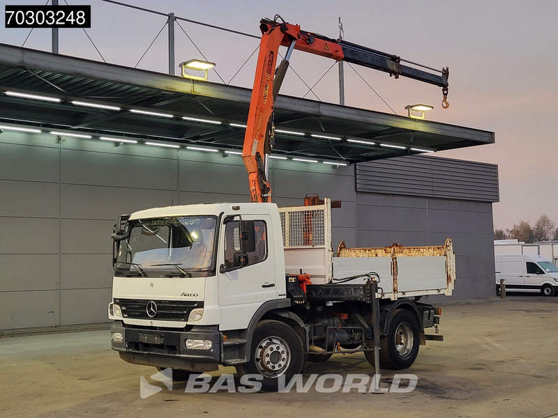 Mercedes-Benz Atego 1624 4X2 Palfinger PK10000 Kran Crane Manual Steelsuspension Euro 4 - Truk jungkit, Truk derek: gambar 3 Mercedes-Benz Atego 1624 4X2 Palfinger PK10000 Kran Crane Manual Steelsuspension Euro 4 - Truk jungkit, Truk derek: gambar 3