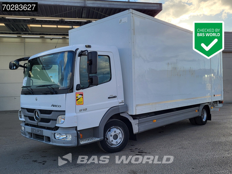 Mercedes-Benz Atego 818 4X2 8tonner 1500kg Ladebordwand Automatic Euro 5 - Truk box: gambar 1 Mercedes-Benz Atego 818 4X2 8tonner 1500kg Ladebordwand Automatic Euro 5 - Truk box: gambar 1