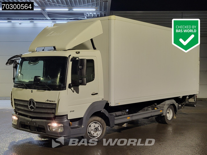 Mercedes-Benz Atego 818 4X2 8tonner 1500kg Ladebordwand Automatic Euro 6 - Truk box: gambar 1 Mercedes-Benz Atego 818 4X2 8tonner 1500kg Ladebordwand Automatic Euro 6 - Truk box: gambar 1