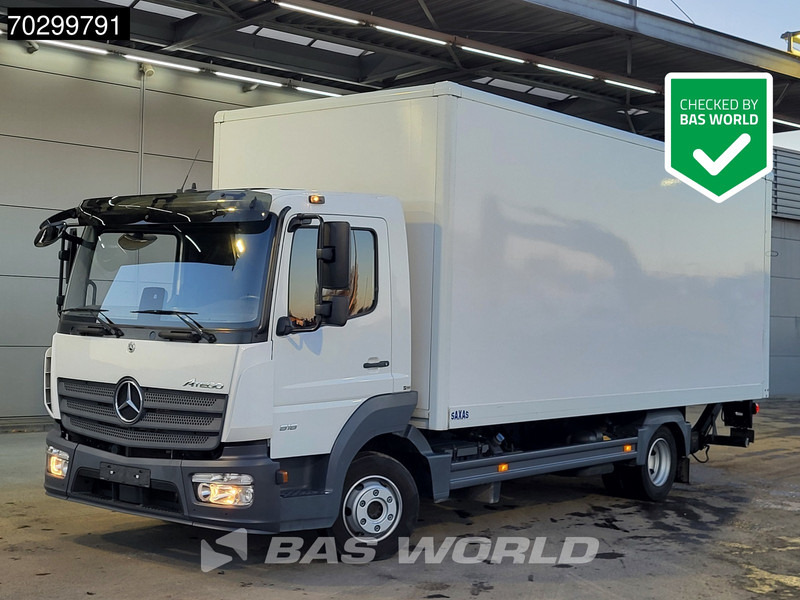 Mercedes-Benz Atego 818 4X2 8tonner Automatic 1000kg Ladebordwand Airco Euro 6 - Truk box: gambar 1 Mercedes-Benz Atego 818 4X2 8tonner Automatic 1000kg Ladebordwand Airco Euro 6 - Truk box: gambar 1