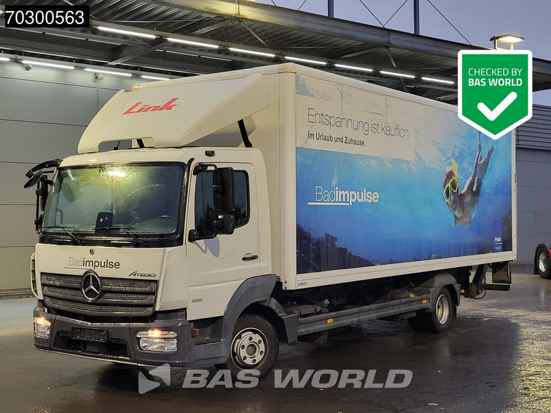 Mercedes-Benz Atego 818 4X2 8tonner Automatic 1500kg Ladebordwand Euro 6 - Truk box: gambar 1 Mercedes-Benz Atego 818 4X2 8tonner Automatic 1500kg Ladebordwand Euro 6 - Truk box: gambar 1