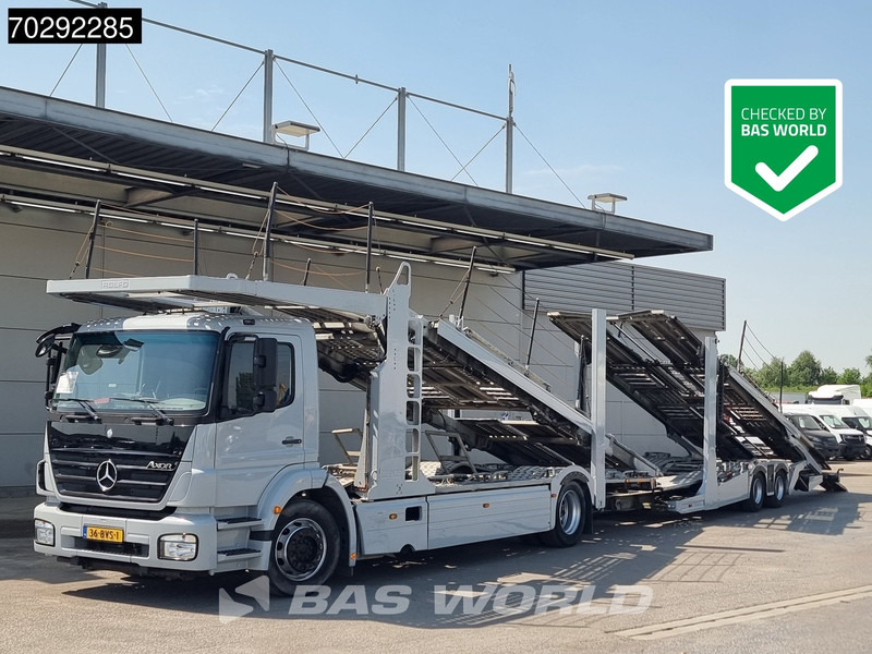 Mercedes-Benz Axor 1833 4X2 NL-Truck Rolfo car transporter Retarder 3-Pedals Euro 5 - Truk pengangkut mobil: gambar 1 Mercedes-Benz Axor 1833 4X2 NL-Truck Rolfo car transporter Retarder 3-Pedals Euro 5 - Truk pengangkut mobil: gambar 1