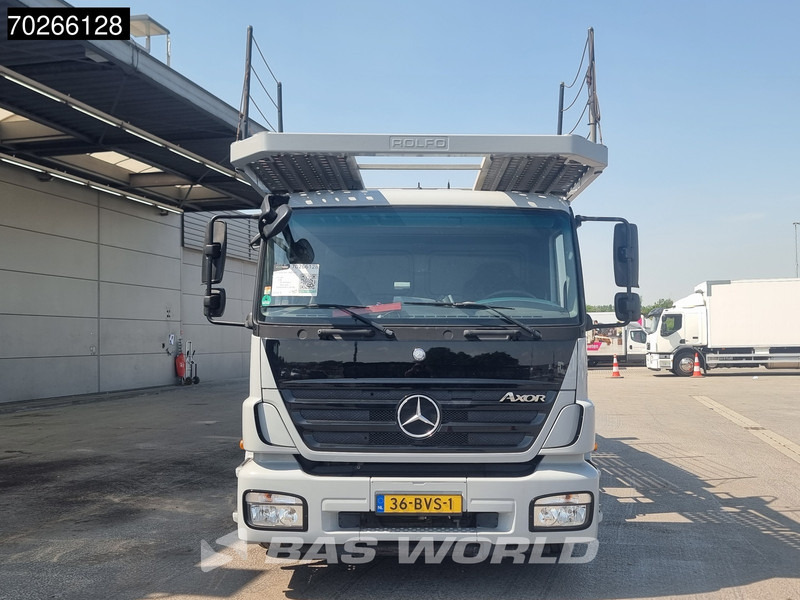 Truk pengangkut mobil Mercedes-Benz Axor 1833 4X2 Retarder 3-Pedals Rolfo Aufbau Euro 5: gambar 12