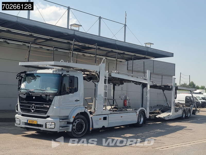Truk pengangkut mobil Mercedes-Benz Axor 1833 4X2 Retarder 3-Pedals Rolfo Aufbau Euro 5: gambar 11