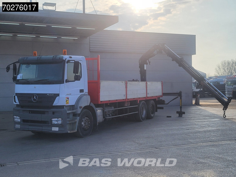 Mercedes-Benz Axor 2536 6X2 Manual Terex Liftachse PTO Hydraulik - Truk flatbed, Truk derek: gambar 3 Mercedes-Benz Axor 2536 6X2 Manual Terex Liftachse PTO Hydraulik - Truk flatbed, Truk derek: gambar 3
