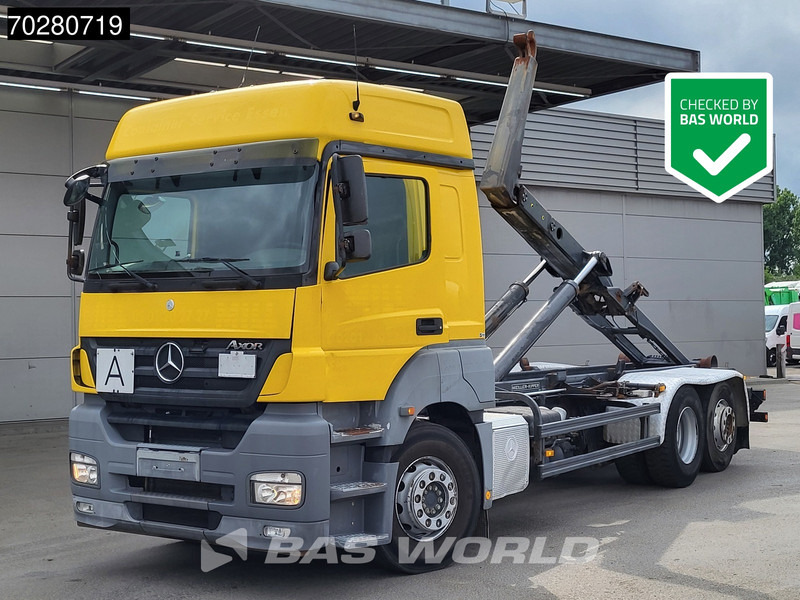Mercedes-Benz Axor 2543 6X2 Meiller RK 20.70 hooklift Manual Retarder Liftachse Euro 5 - Hook lift: gambar 1 Mercedes-Benz Axor 2543 6X2 Meiller RK 20.70 hooklift Manual Retarder Liftachse Euro 5 - Hook lift: gambar 1