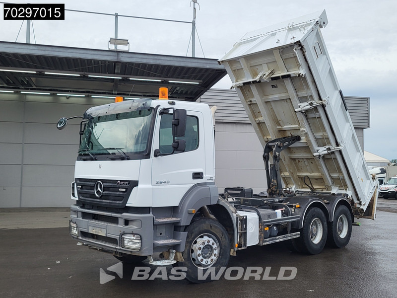 Mercedes-Benz Axor 2640 6X4 10m3 Meiller Tipper Steelsuspension Manual Euro 4 - Truk jungkit: gambar 2 Mercedes-Benz Axor 2640 6X4 10m3 Meiller Tipper Steelsuspension Manual Euro 4 - Truk jungkit: gambar 2
