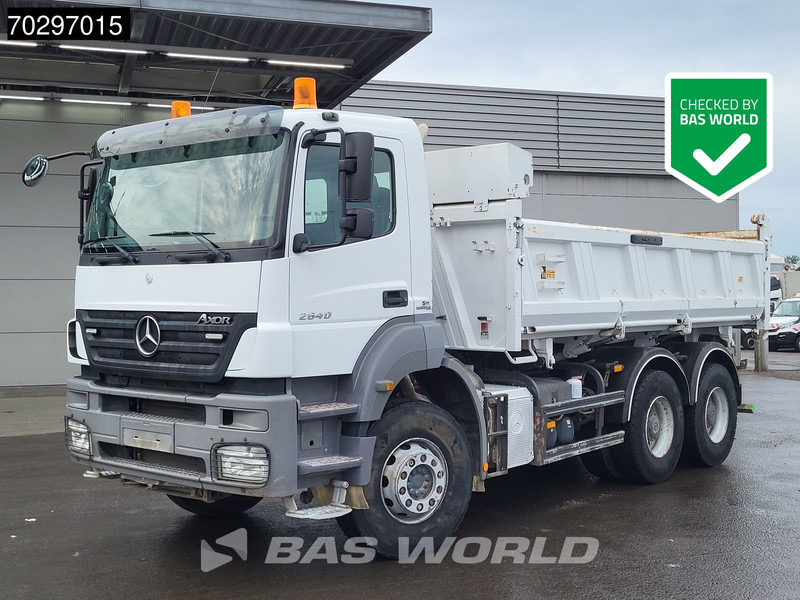 Mercedes-Benz Axor 2640 6X4 10m3 Meiller Tipper Steelsuspension Manual Euro 4 - Truk jungkit: gambar 1 Mercedes-Benz Axor 2640 6X4 10m3 Meiller Tipper Steelsuspension Manual Euro 4 - Truk jungkit: gambar 1