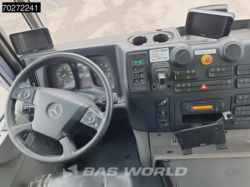 Truk sampah Mercedes-Benz Econic 1830 4X2 13m3 NTM KGLS-HL Big-Axle CNG engine Euro 6: gambar 20