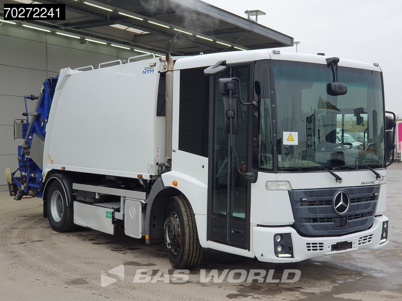 Truk sampah Mercedes-Benz Econic 1830 4X2 13m3 NTM KGLS-HL Big-Axle CNG engine Euro 6: gambar 14