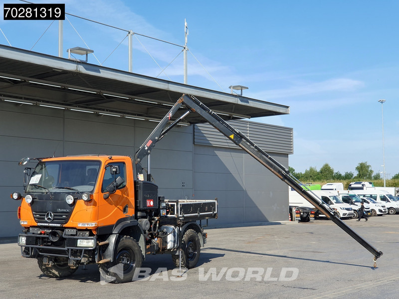Mercedes-Benz U20 4X4 Hiab 022D-3 HIDUO Kran Crane Hydraulic Euro 5 - Truk flatbed, Truk derek: gambar 5 Mercedes-Benz U20 4X4 Hiab 022D-3 HIDUO Kran Crane Hydraulic Euro 5 - Truk flatbed, Truk derek: gambar 5