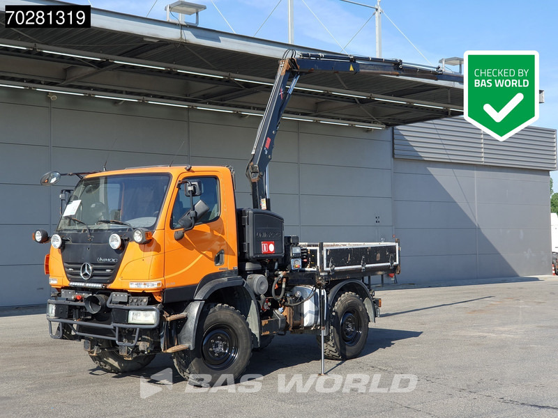 Mercedes-Benz U20 4X4 Hiab 022D-3 HIDUO Kran Crane Hydraulic Euro 5 - Truk flatbed, Truk derek: gambar 1 Mercedes-Benz U20 4X4 Hiab 022D-3 HIDUO Kran Crane Hydraulic Euro 5 - Truk flatbed, Truk derek: gambar 1