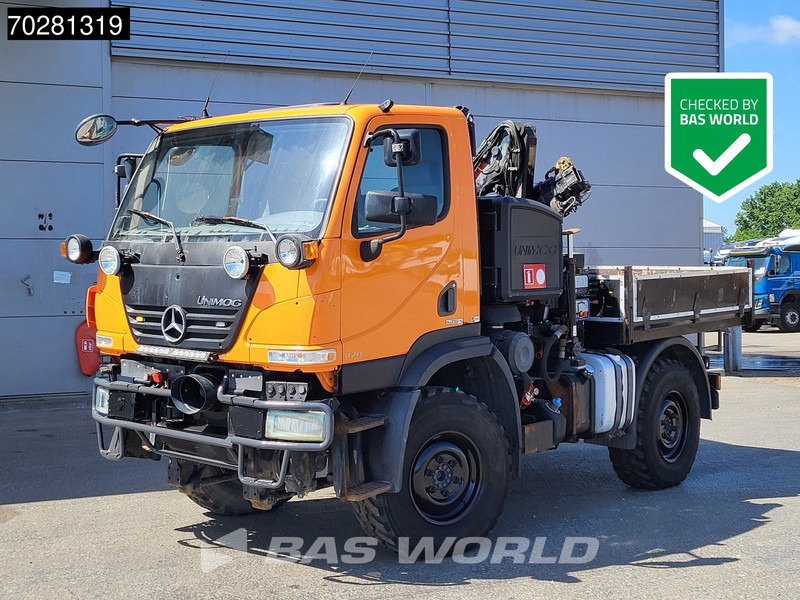 Mercedes-Benz U20 4X4 Hydrauliek Euro 5 - Truk flatbed, Truk derek: gambar 1 Mercedes-Benz U20 4X4 Hydrauliek Euro 5 - Truk flatbed, Truk derek: gambar 1