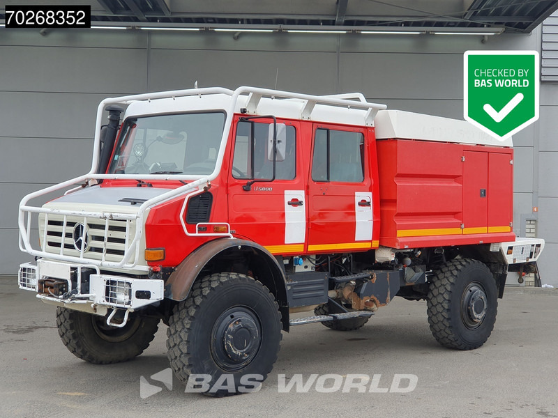 Mercedes-Benz U5000 4X4 Camiva FIRE TRUCK SUPERSTRUCTURE NOT WORKING Automatic - Truk pemadam kebakaran: gambar 1 Mercedes-Benz U5000 4X4 Camiva FIRE TRUCK SUPERSTRUCTURE NOT WORKING Automatic - Truk pemadam kebakaran: gambar 1