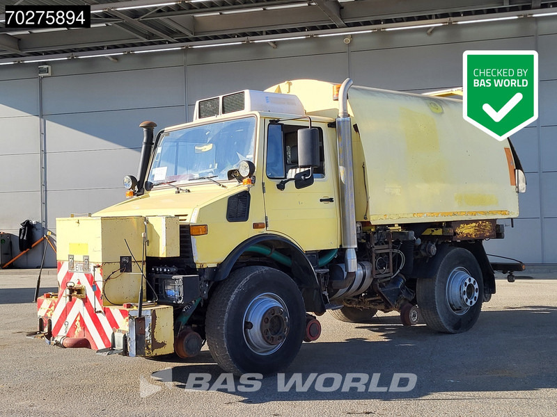 Mercedes-Benz Unimog 1650 4X4 Assaloni Vaccuum truck 4x4 Railway Manual Euro 2 - Truk vakum: gambar 1 Mercedes-Benz Unimog 1650 4X4 Assaloni Vaccuum truck 4x4 Railway Manual Euro 2 - Truk vakum: gambar 1