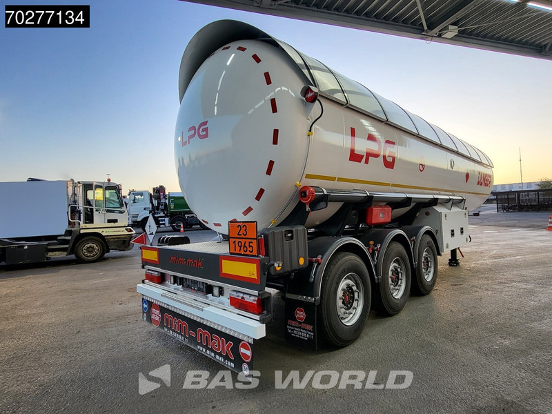 Mim-Mak LPG TRANSPORT TANK 3 axles NEW 48m3 Liftachse Gas ADR - Semi-trailer tangki: gambar 3 Mim-Mak LPG TRANSPORT TANK 3 axles NEW 48m3 Liftachse Gas ADR - Semi-trailer tangki: gambar 3