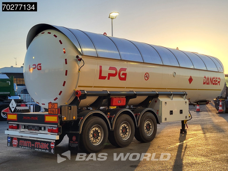 Mim-Mak LPG TRANSPORT TANK 3 axles NEW 48m3 Liftachse Gas ADR - Semi-trailer tangki: gambar 5 Mim-Mak LPG TRANSPORT TANK 3 axles NEW 48m3 Liftachse Gas ADR - Semi-trailer tangki: gambar 5