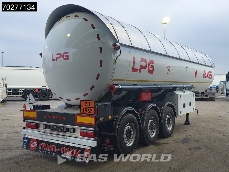 Mim-Mak LPG TRANSPORT TANK 3 axles NEW 48m3 Liftachse Gas ADR - Semi-trailer tangki: gambar 5 Mim-Mak LPG TRANSPORT TANK 3 axles NEW 48m3 Liftachse Gas ADR - Semi-trailer tangki: gambar 5