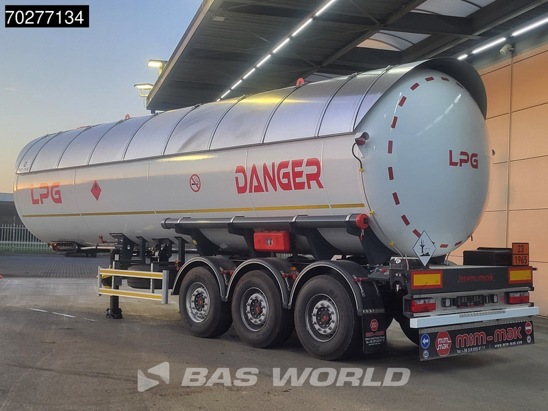 Mim-Mak LPG TRANSPORT TANK 3 axles NEW 48m3 Liftachse Gas ADR - Semi-trailer tangki: gambar 2 Mim-Mak LPG TRANSPORT TANK 3 axles NEW 48m3 Liftachse Gas ADR - Semi-trailer tangki: gambar 2