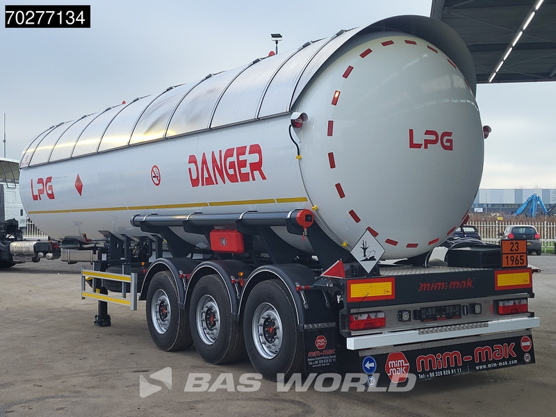 Mim-Mak LPG TRANSPORT TANK 3 axles NEW 48m3 Liftachse Gas ADR - Semi-trailer tangki: gambar 2 Mim-Mak LPG TRANSPORT TANK 3 axles NEW 48m3 Liftachse Gas ADR - Semi-trailer tangki: gambar 2