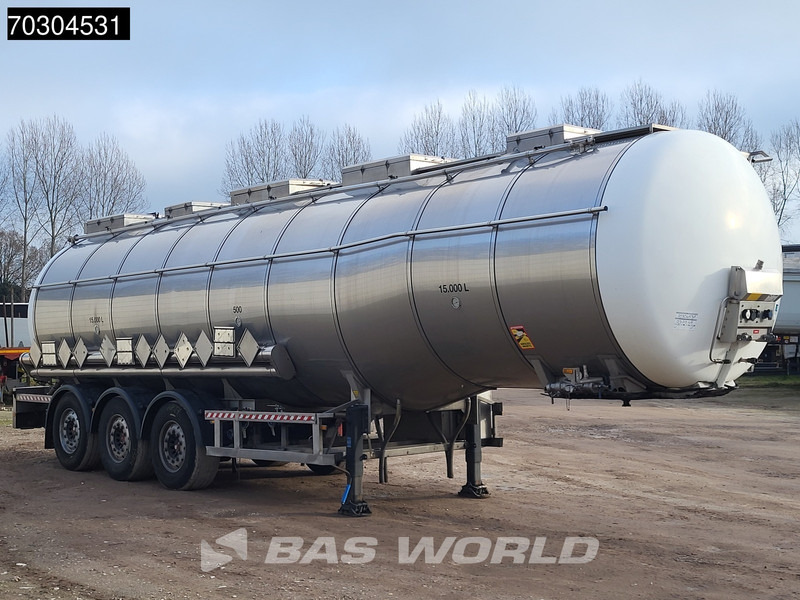 Parcisa D-2713 TUV 06/26 ADR Lifting Axle FUEL - Semi-trailer tangki: gambar 3 Parcisa D-2713 TUV 06/26 ADR Lifting Axle FUEL - Semi-trailer tangki: gambar 3