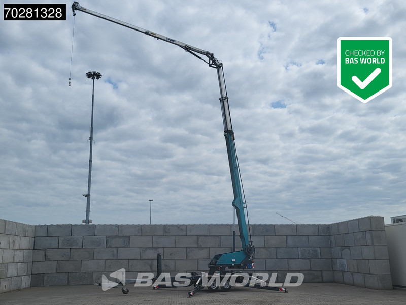 Paus PTK31 2 axles 661 Betriebsstun. 31meter Aanhangerkraan op 3500kg - Trailer flatbed: gambar 2 Paus PTK31 2 axles 661 Betriebsstun. 31meter Aanhangerkraan op 3500kg - Trailer flatbed: gambar 2