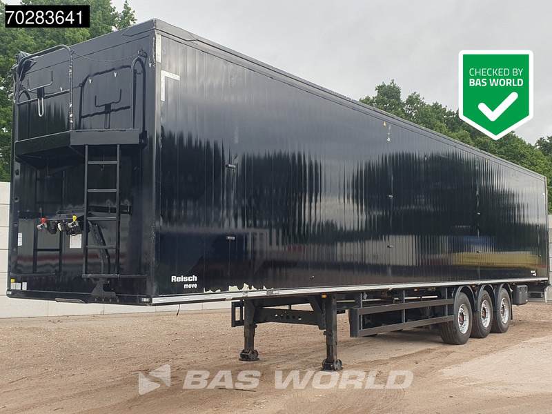Reisch RSBS-3-15 3 axles LANG-LKW 10mm Lift Axle Very good condition - Semi-trailer dengan lantai berjalan: gambar 1 Reisch RSBS-3-15 3 axles LANG-LKW 10mm Lift Axle Very good condition - Semi-trailer dengan lantai berjalan: gambar 1