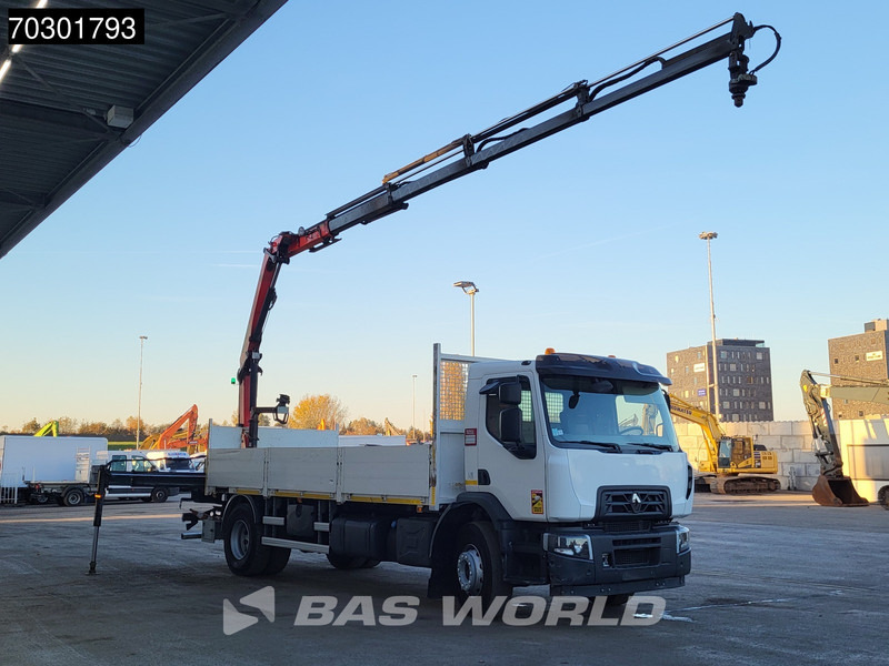 Renault C 280 4X2 Palfinger PK 12002 Kran Crane Steelsuspension Automatic Euro 6 - Truk flatbed, Truk derek: gambar 3 Renault C 280 4X2 Palfinger PK 12002 Kran Crane Steelsuspension Automatic Euro 6 - Truk flatbed, Truk derek: gambar 3