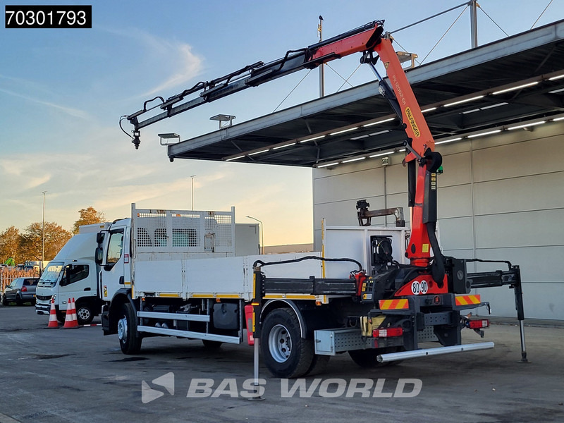 Renault C 280 4X2 Palfinger PK 12002 Kran Crane Steelsuspension Automatic Euro 6 - Truk flatbed, Truk derek: gambar 2 Renault C 280 4X2 Palfinger PK 12002 Kran Crane Steelsuspension Automatic Euro 6 - Truk flatbed, Truk derek: gambar 2