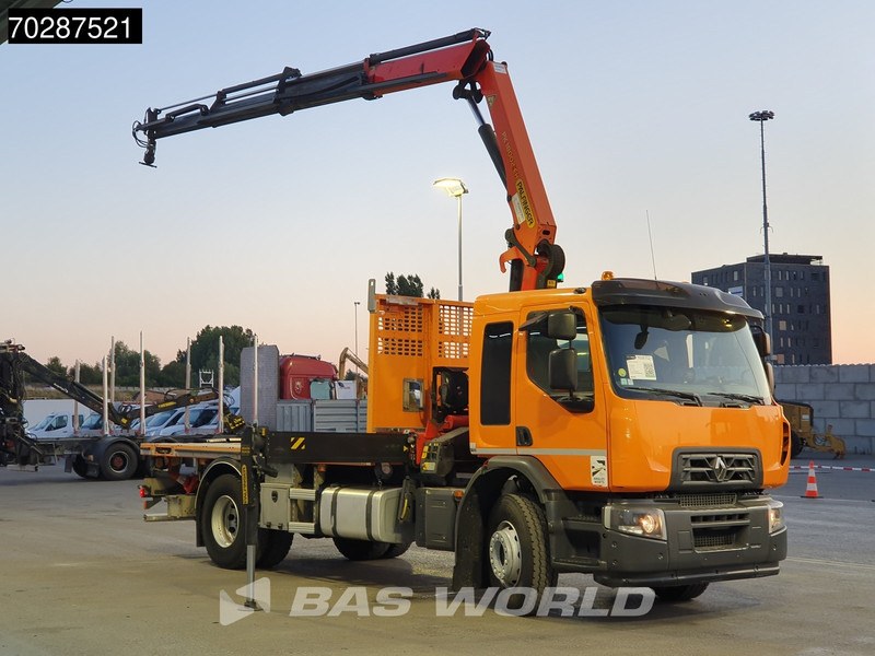 Renault C 320 4X2 Palfinger PK 18002 EH Crane Optibrake Automatic Euro 6 - Truk flatbed, Truk derek: gambar 3 Renault C 320 4X2 Palfinger PK 18002 EH Crane Optibrake Automatic Euro 6 - Truk flatbed, Truk derek: gambar 3