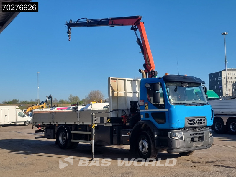 Renault C 320 4X2 Palfinger PK12002EH Kran Crane Remote Euro 6 - Truk flatbed, Truk derek: gambar 3 Renault C 320 4X2 Palfinger PK12002EH Kran Crane Remote Euro 6 - Truk flatbed, Truk derek: gambar 3
