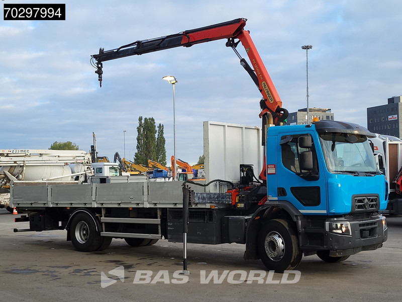 Renault C 320 C 4X2 Palfinger PK12002 EH Kran Crane Automatic Euro 6 - Truk flatbed, Truk derek: gambar 3 Renault C 320 C 4X2 Palfinger PK12002 EH Kran Crane Automatic Euro 6 - Truk flatbed, Truk derek: gambar 3